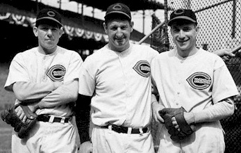 1940 Reds: Paul Derringer, Ernie Lombardi, Bucky Walters